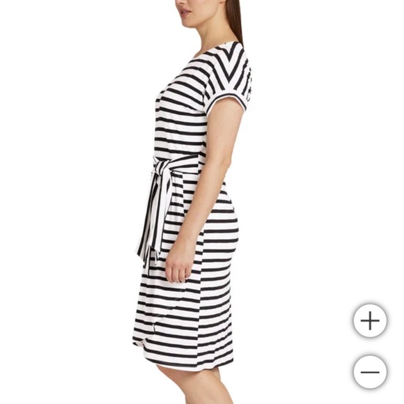 NWT Chaps Ladies' Crewneck Knit Dress - Picture 2 of 5